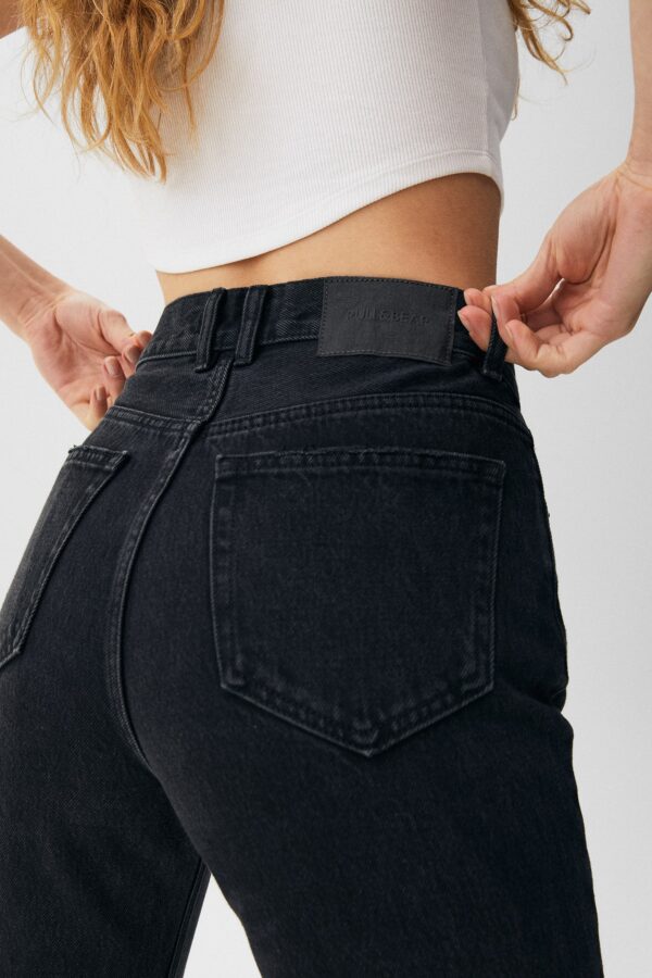 Quần Jeans Mẹ Cơ Bản - Ảnh 3
