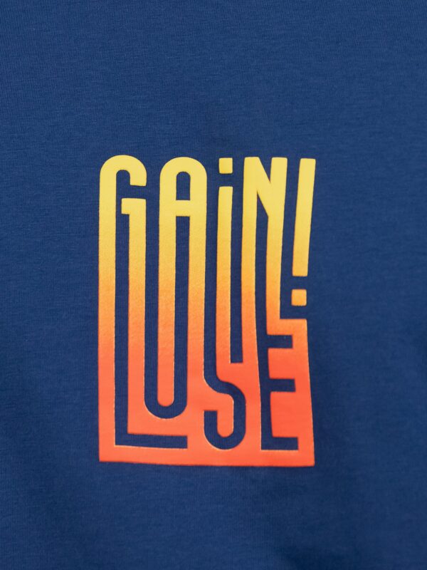 Áo thun nam Regular Typo Gain - Lose - Ảnh 6