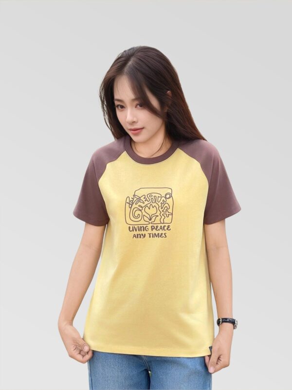 Áo thun tay lỡ Raglan in họa tiết Greatest Day WTS 2418 dành cho nữ - Ảnh 2